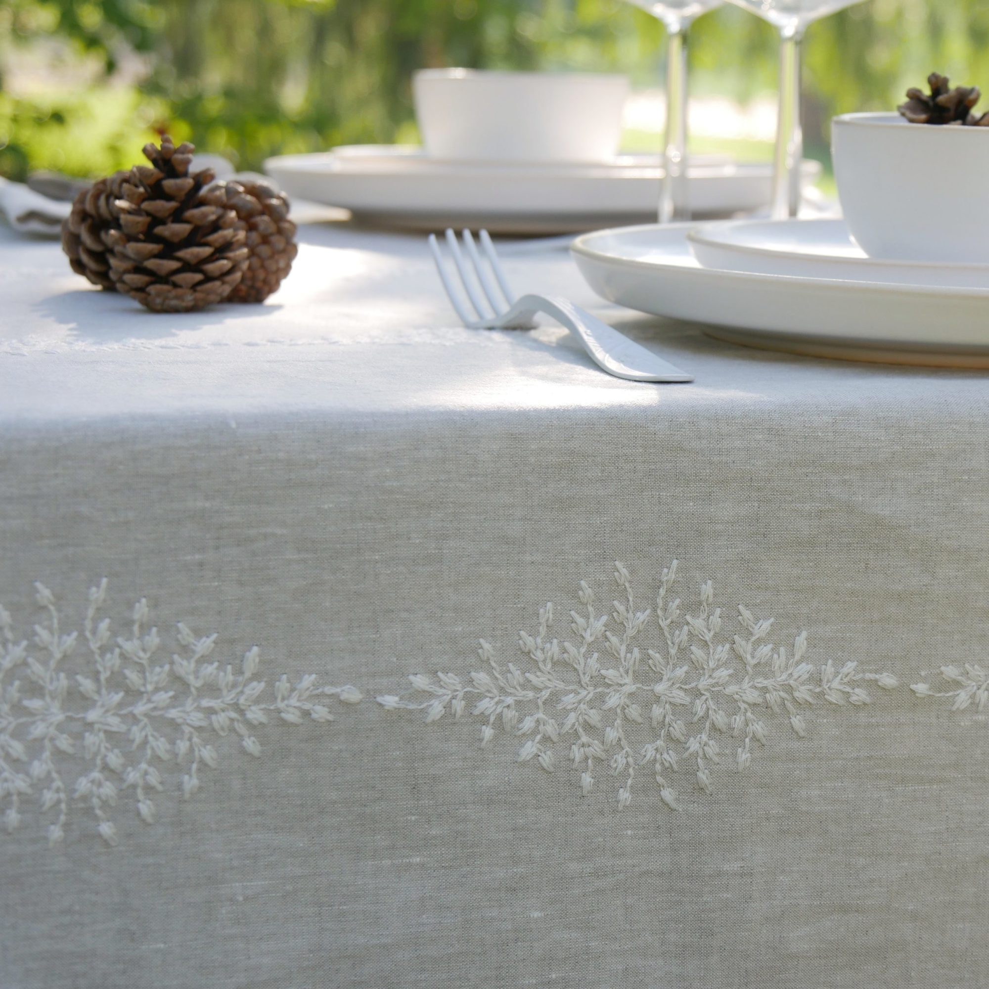 Serviette de table Reseda Charvet Editions