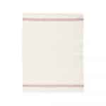 TORCHON PHENIX - blanc / mauve